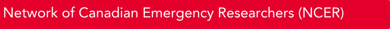 Graphic link to Network of Canadian Emergency Researchers (NCER)